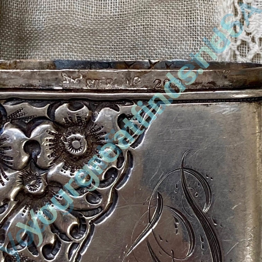 Antique Victorian Sterling Silver Match Safe Vesta Yourgreatfinds