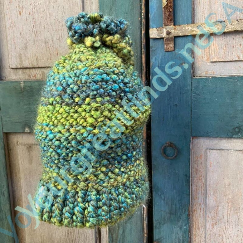 Soft and Knubby Handmade Winter Hat Yourgreatfinds
