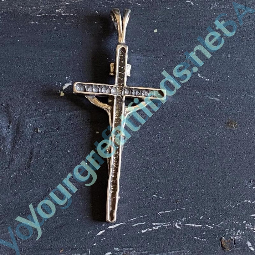 Sterling Silver Crucifix Pendant Yourgreatfinds