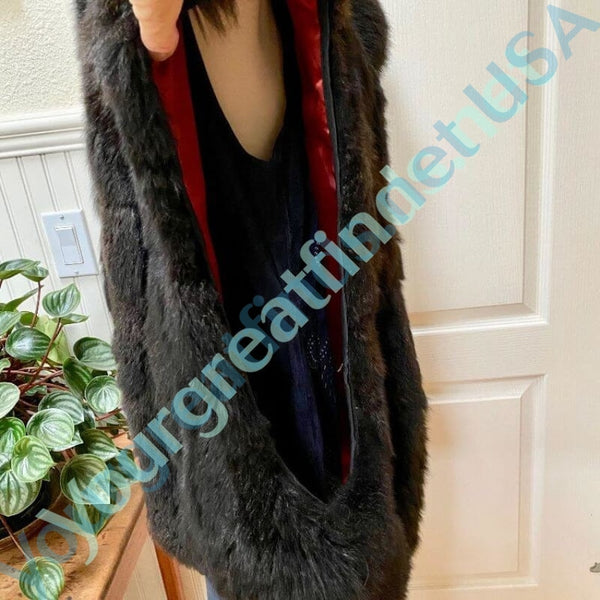 Andrew marc fur outlet vest