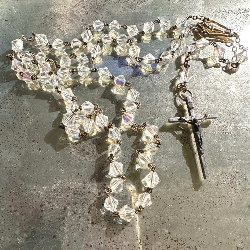 Glass shops Bead Rosary