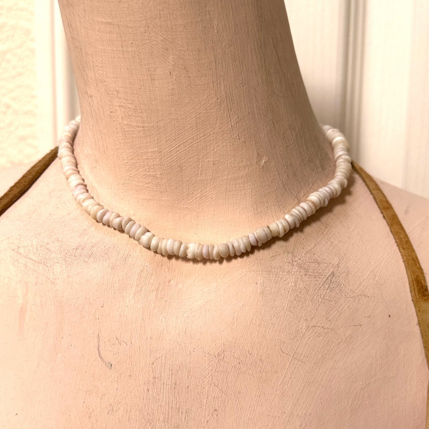 Vintage 70s authentic Puka shell deals Hawaiian necklace