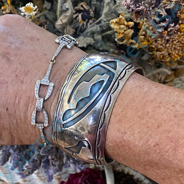 Native american hot sale silver bracelets