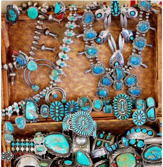 Turquoise Treasure Chest