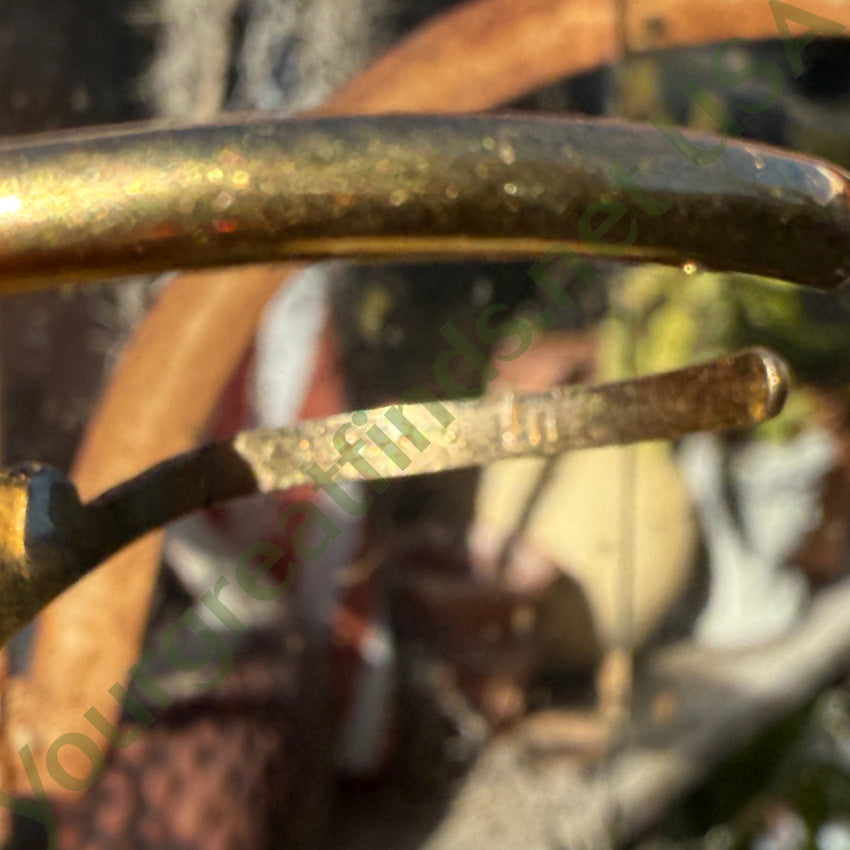1/20 12Kt Gold Filled Navajo Bracelet No. 8 Turquoise Signed bracelet