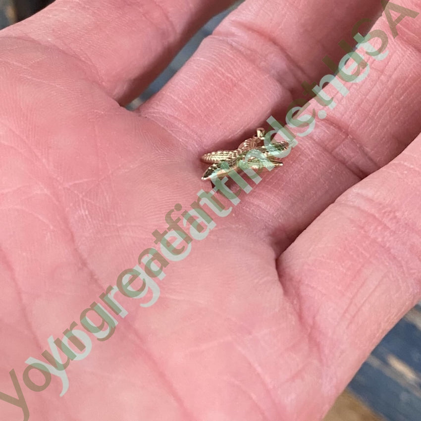 10K Yellow Gold Starfish Pendant Vintage Yourgreatfinds