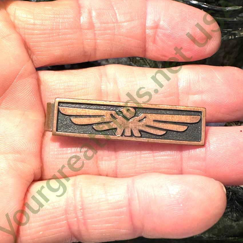 1950S Solid Copper Thunderbird Tie Bar