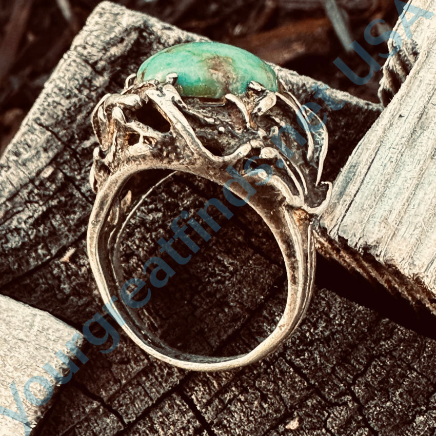 Ravenna Sea Ring // Handmade stackable ring // lost shops wax cast bronze ring