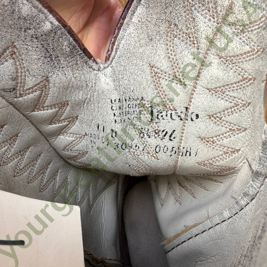 1970s Men’s Laredo Boots Black & Hunter Green 11 western boots