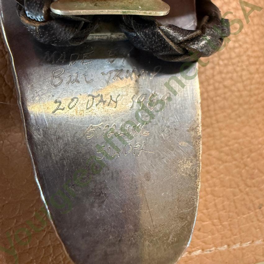 1989 Sterling Silver Azurite Malachite Bolo Tie bolo tie