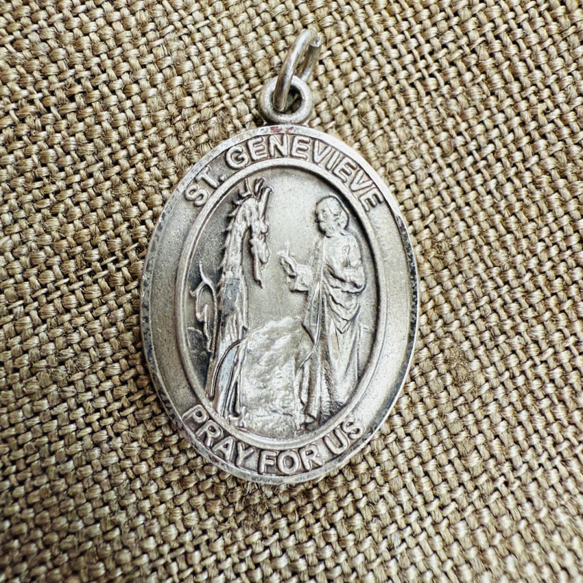 2011 Sterling Silver St. Genevieve Pendant pendant