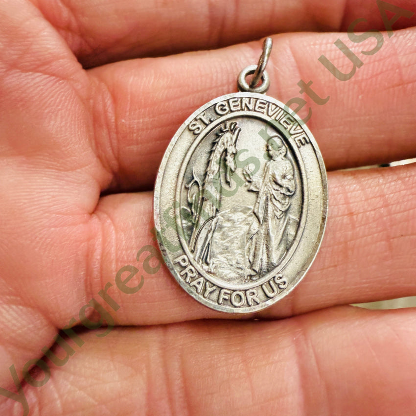 2011 Sterling Silver St. Genevieve Pendant pendant
