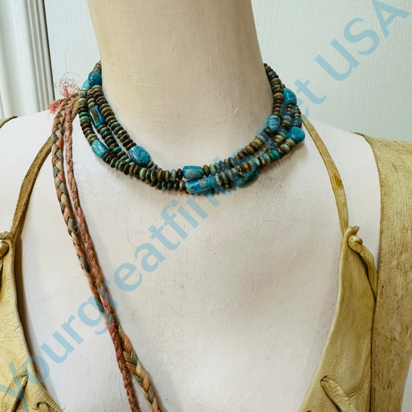 Jay King Collector's Special Edition Multi-Turquoise Bead Necklace -  22117858 | HSN
