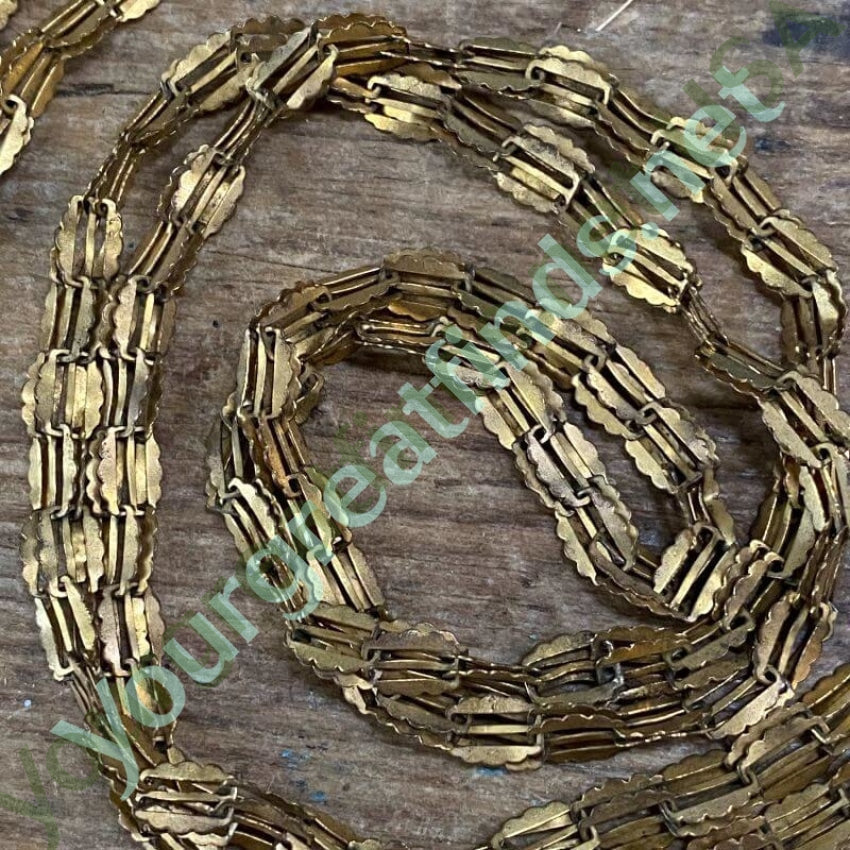 50 Inch Long Victorian Gold Filled Chain Yourgreatfinds