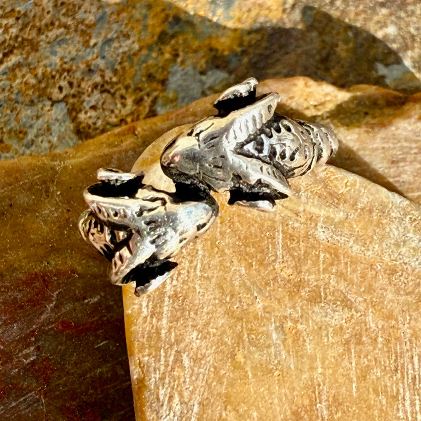 800 Silver Aires The Ram Ring Size 6 ring
