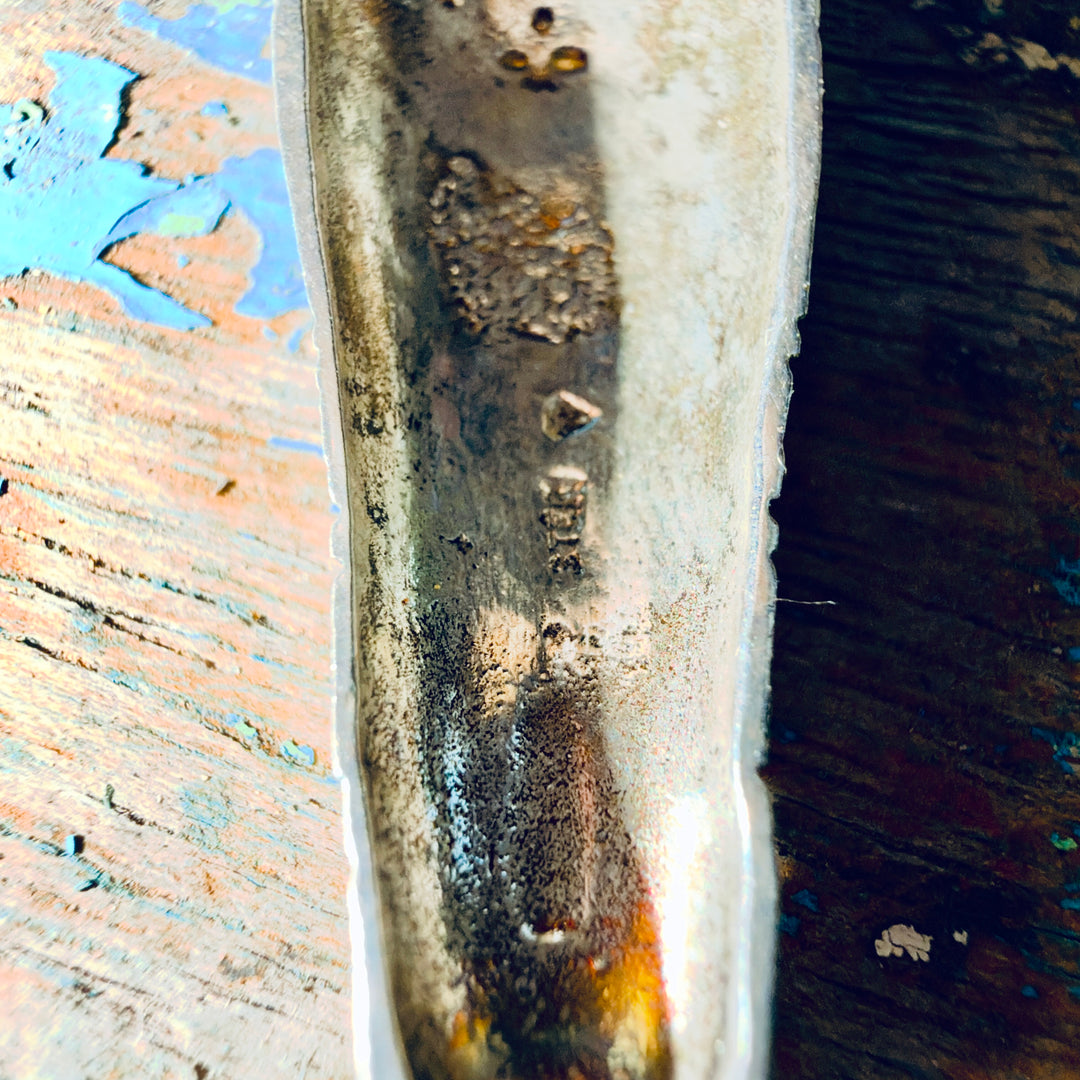 Vintage Cast Sterling Silver Egyptian Mummy Sarcophagus Pendant