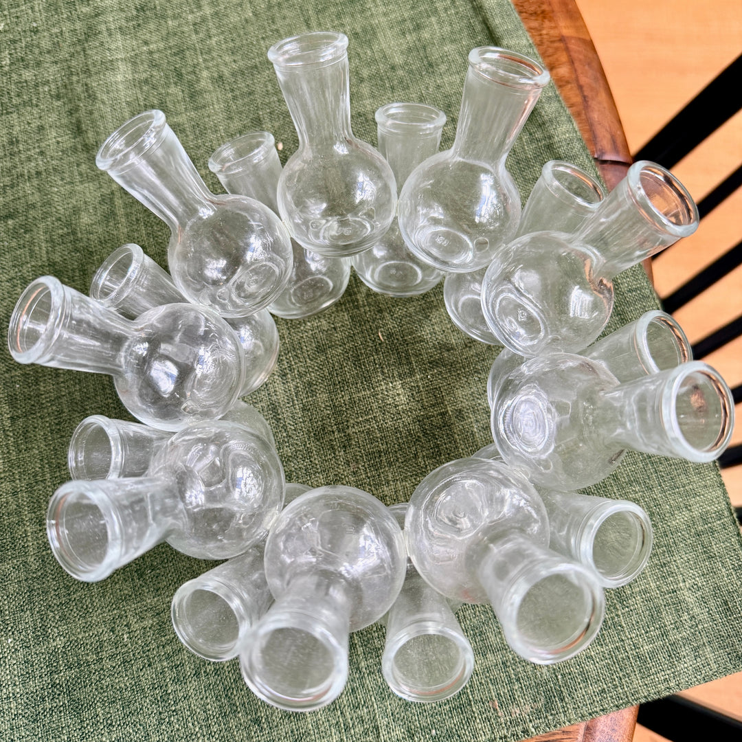 Vintage Glass Propagation Station Flower Vase