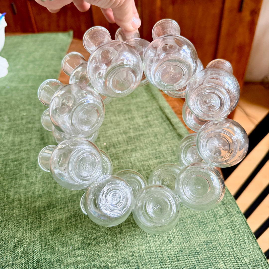 Vintage Glass Propagation Station Flower Vase