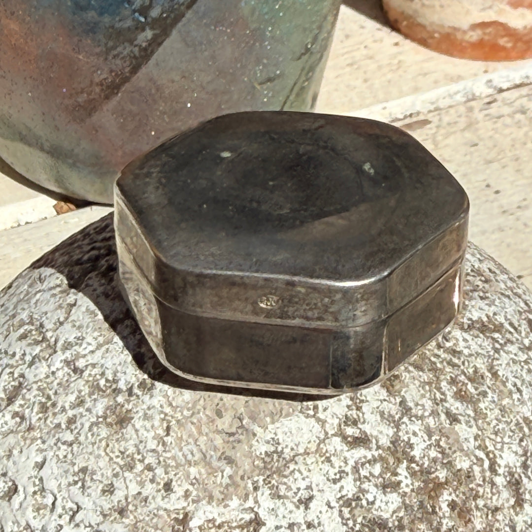 Vintage 800 Silver Small Box