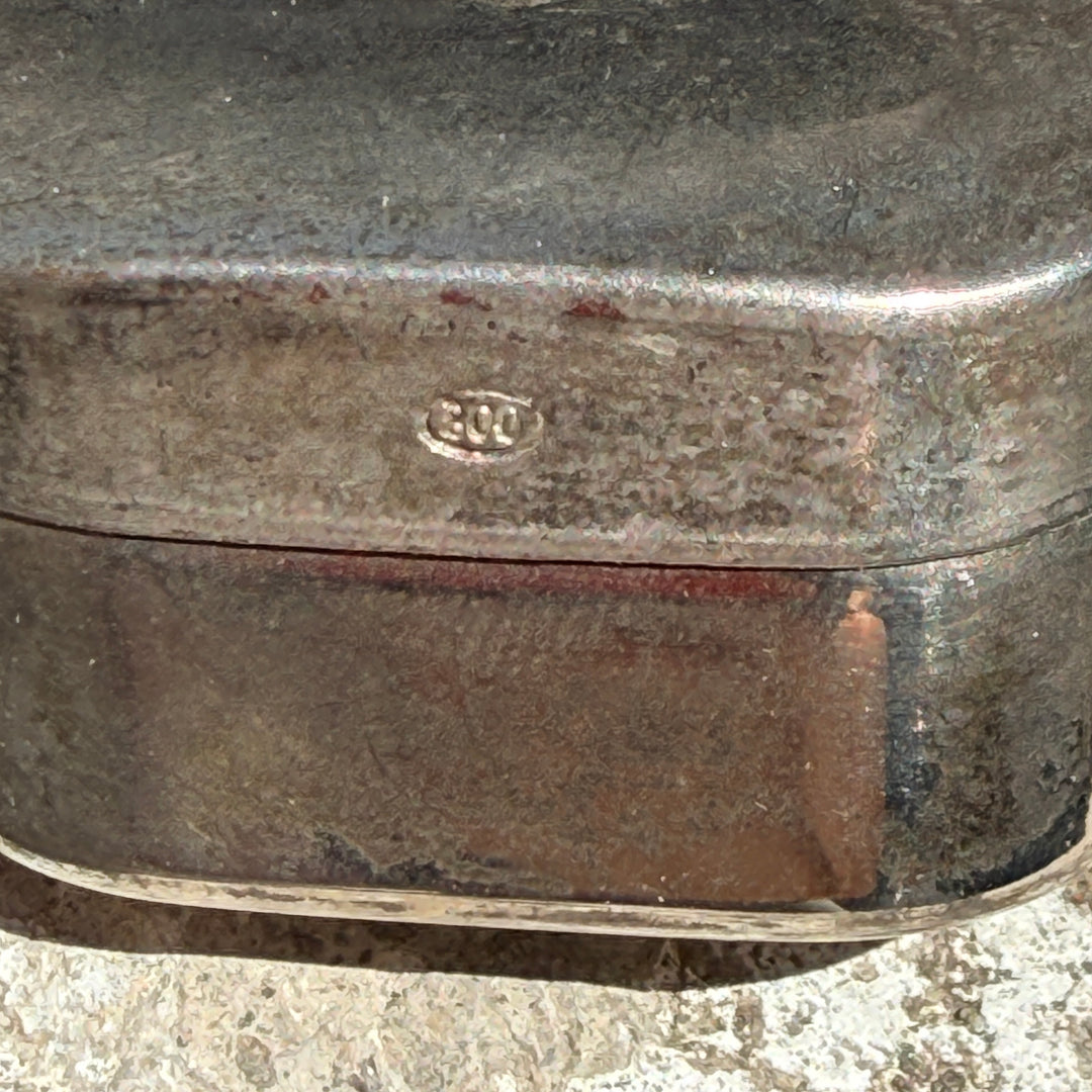 Vintage 800 Silver Small Box