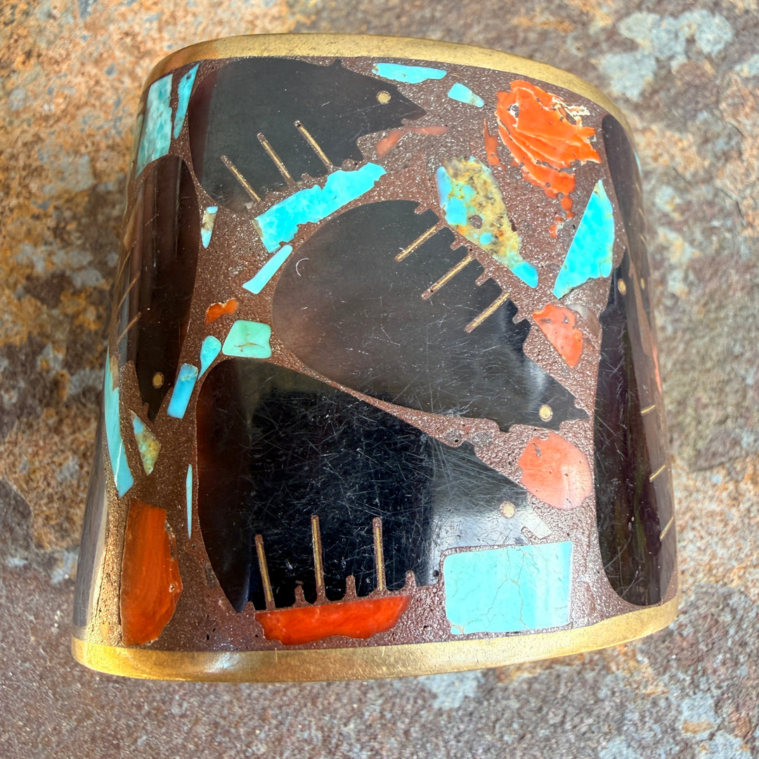 Vintage Inlay bracelet by Turza Wells & Andrew Shows