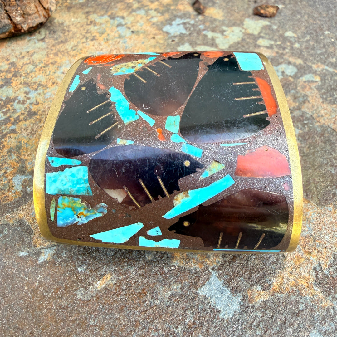 Vintage Inlay bracelet by Turza Wells & Andrew Shows