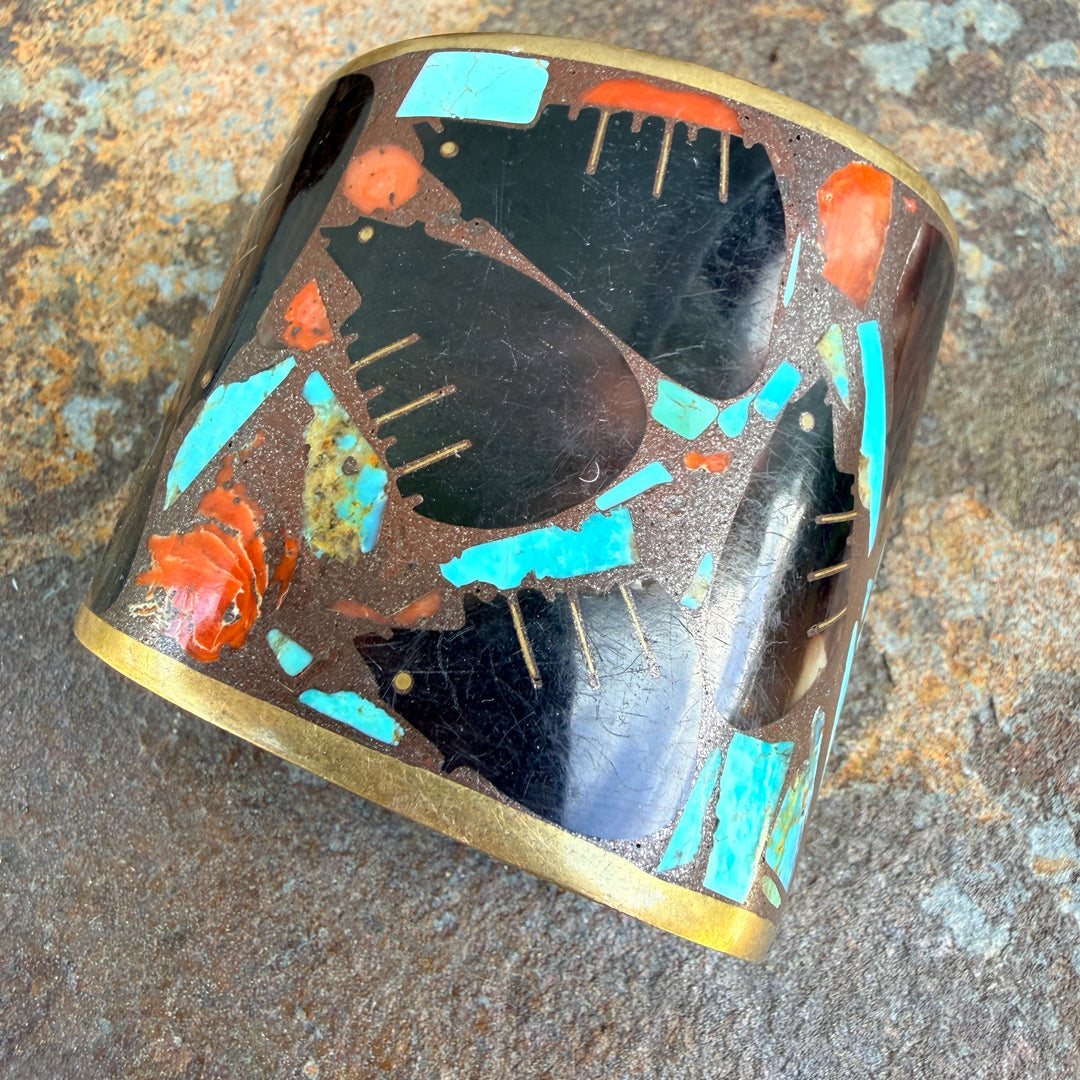 Vintage Inlay bracelet by Turza Wells & Andrew Shows