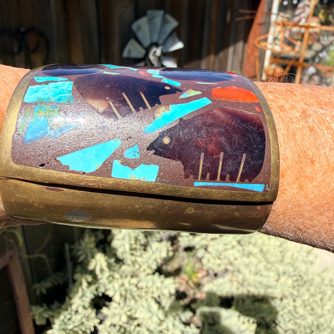 Vintage Inlay bracelet by Turza Wells & Andrew Shows