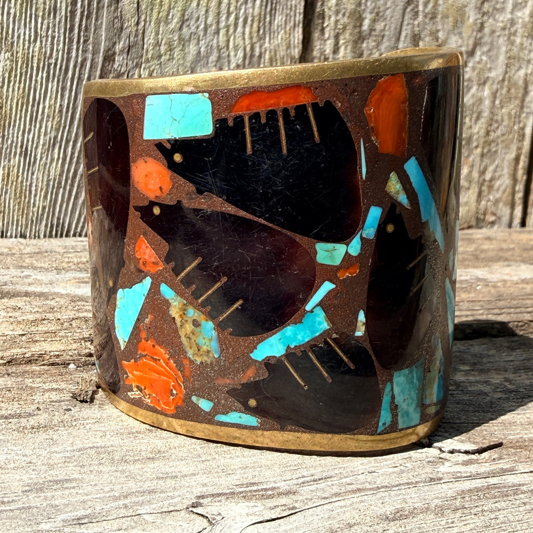 Vintage Inlay bracelet by Turza Wells & Andrew Shows