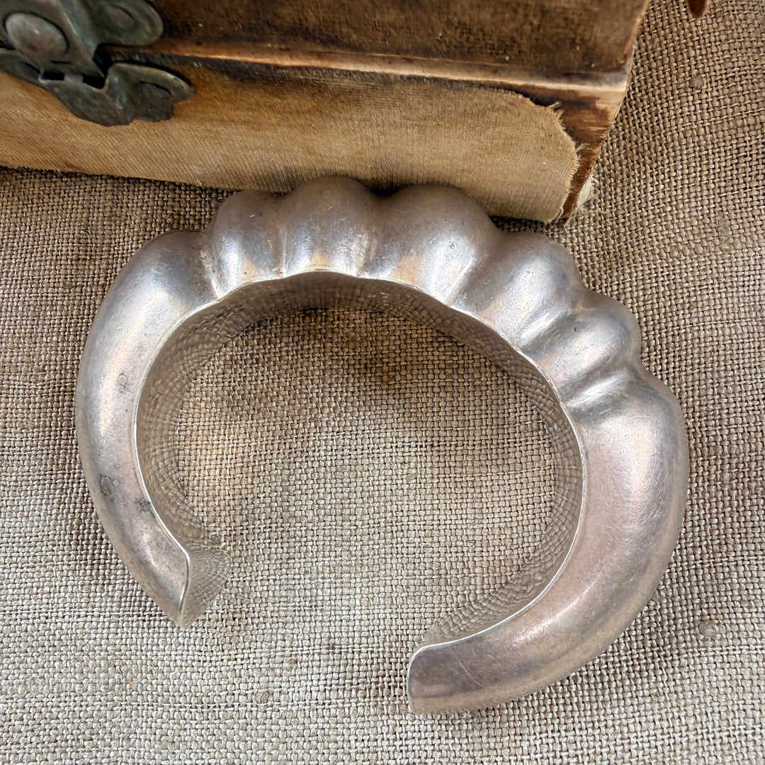 Bold Sterling Silver Cuff Bracelet