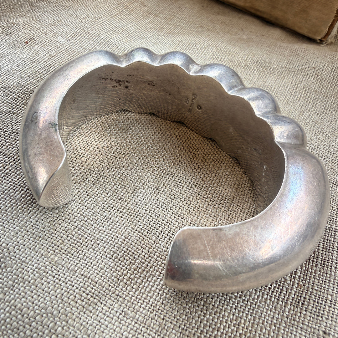Bold Sterling Silver Cuff Bracelet