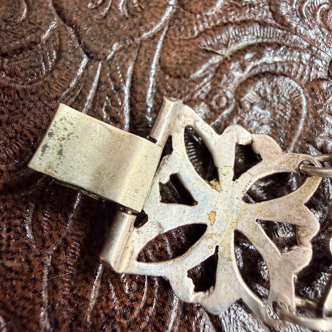 Vintage Sterling Silver Lacy Panel Bracelet