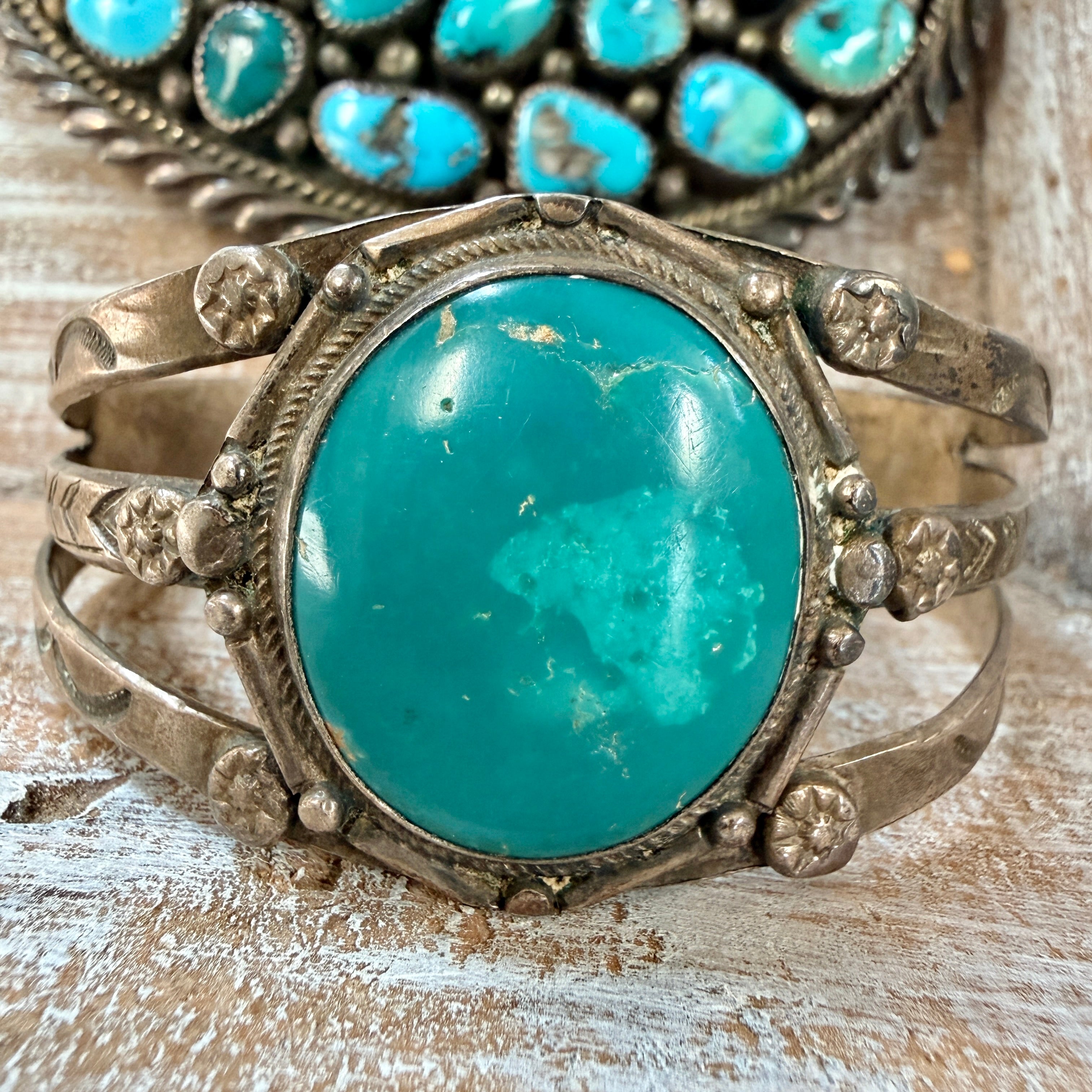 アクセサリー vintage navajo silver vangle fred harvey Vintage Fred