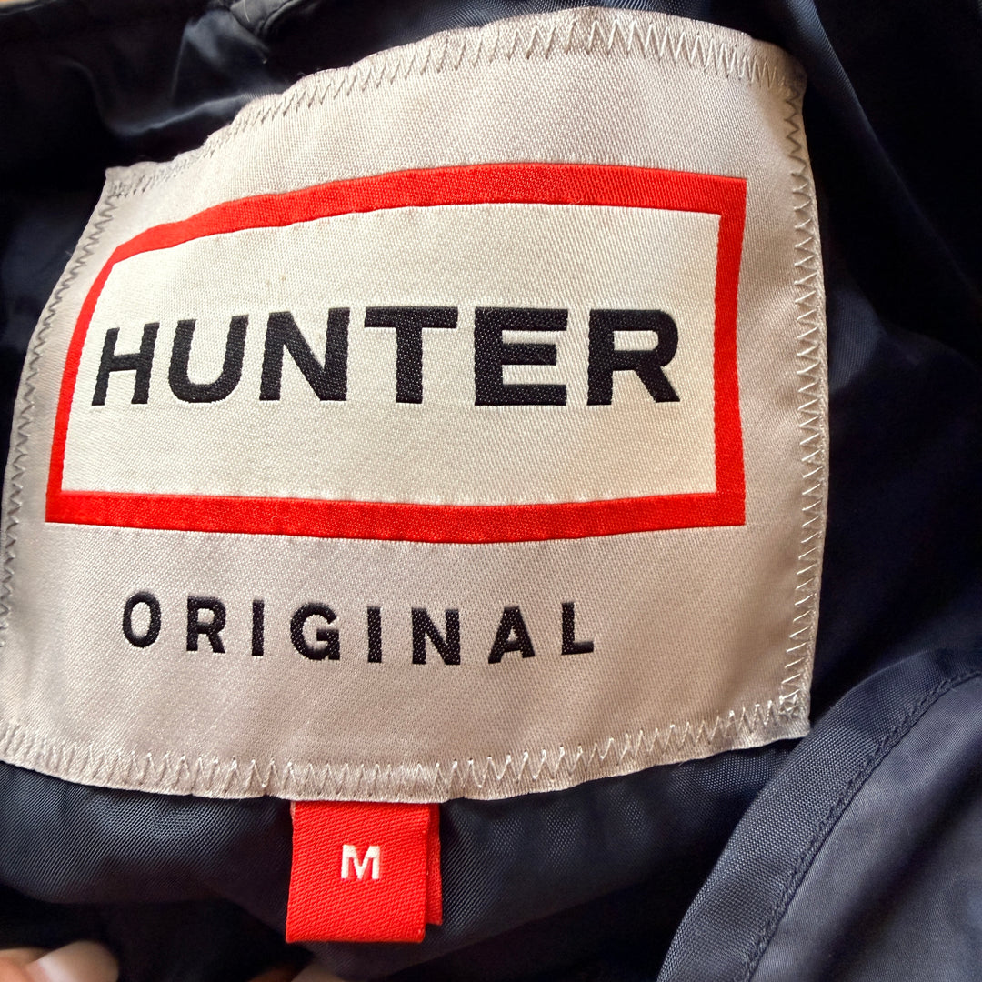 Hunter Women's Original Midlayer Puffer Jacket Navy Collarless M