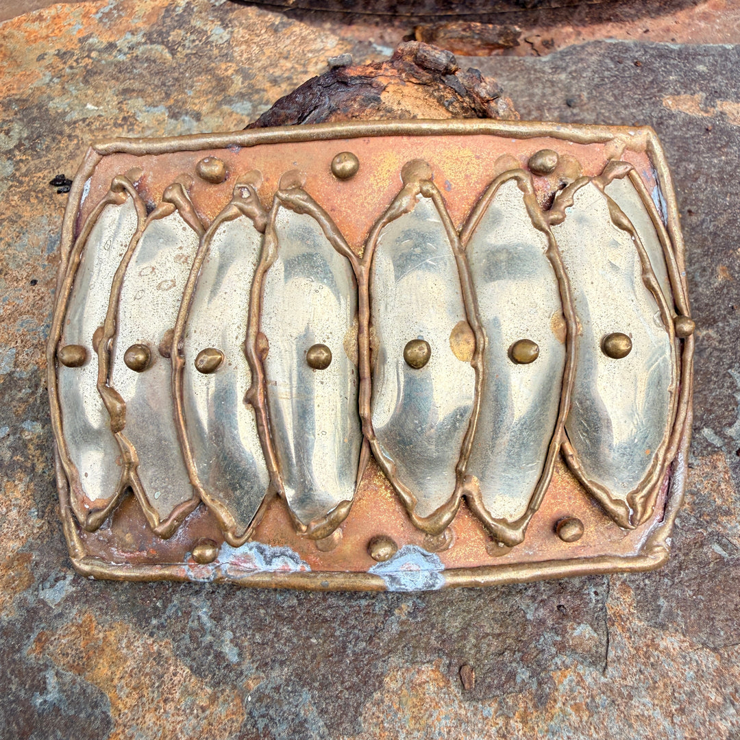 Mid-Century Brutalist Belt Buckle