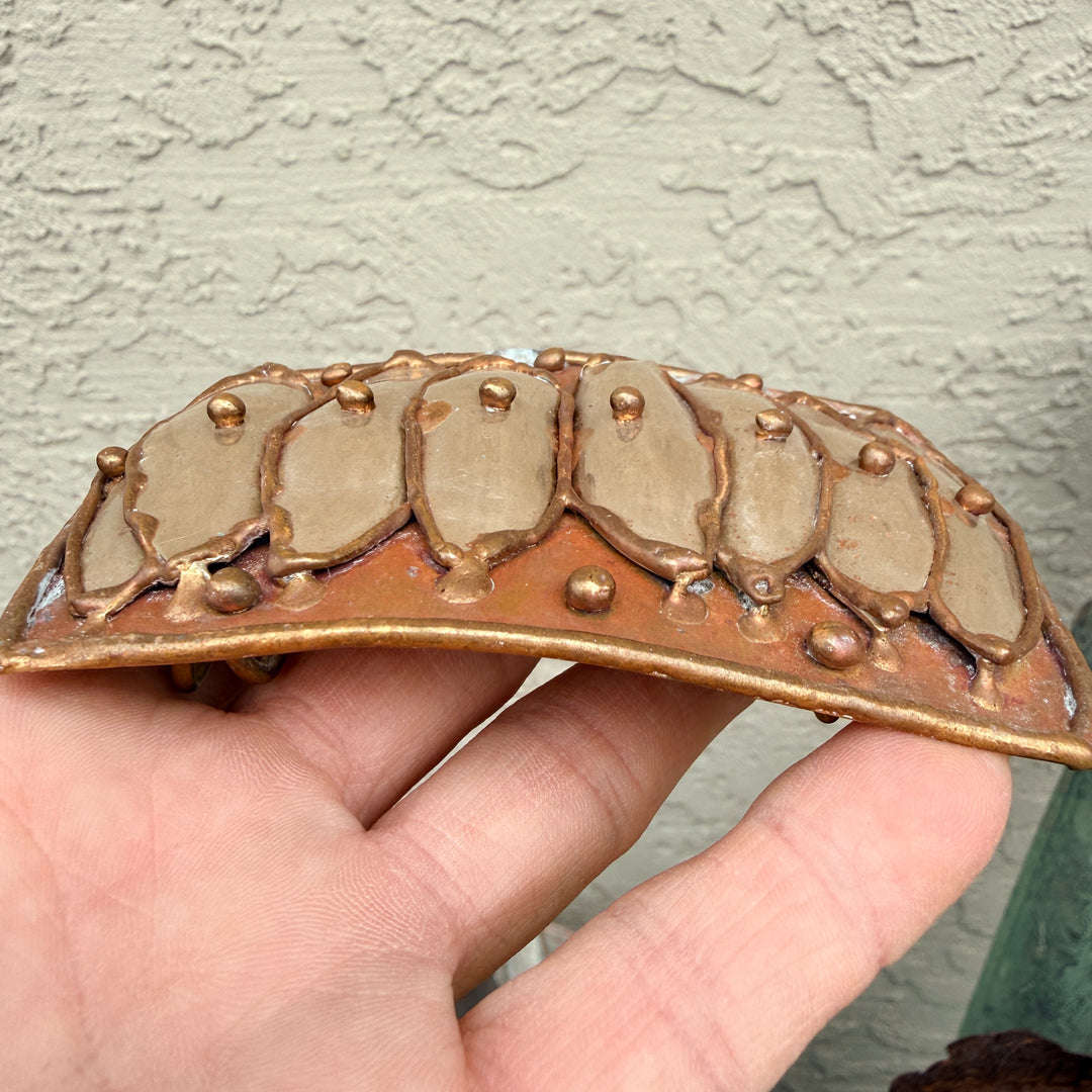 Mid-Century Brutalist Belt Buckle