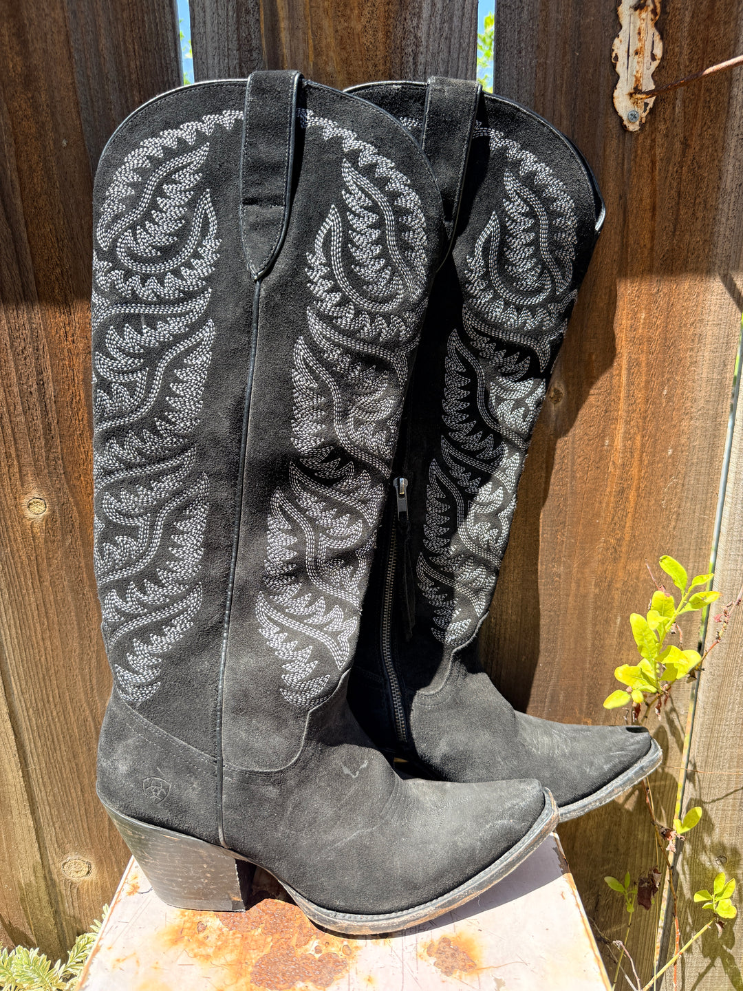 Ariat Women's Laramie StretchFit Western Boots Black Size 11