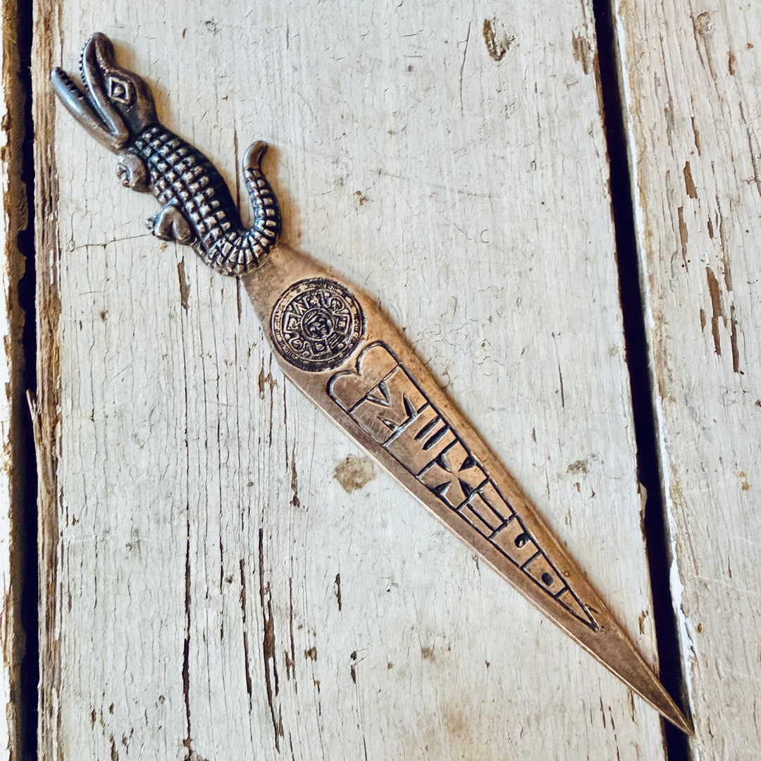 Vintage Mexican Sterling Silver Letter Opener