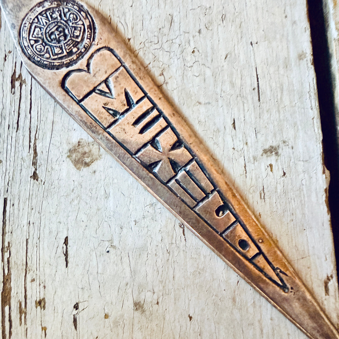 Vintage Mexican Sterling Silver Letter Opener