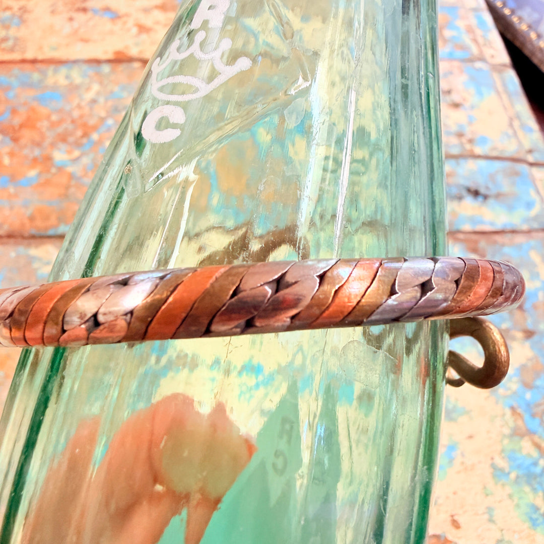 Handmade Copper Brass Nickel Silver Snake Bracelet