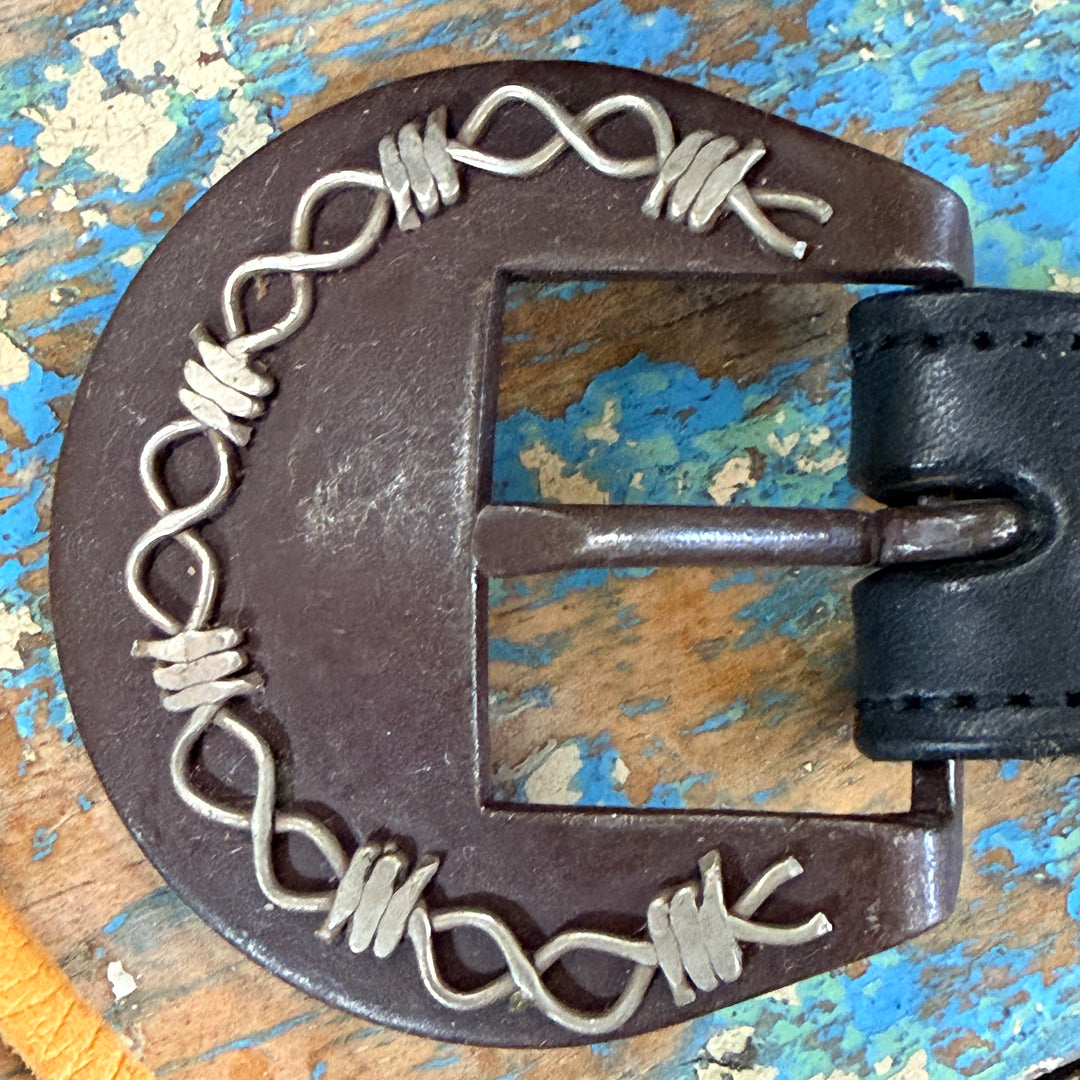 Vintage Western Ranger Belt Buckle Set