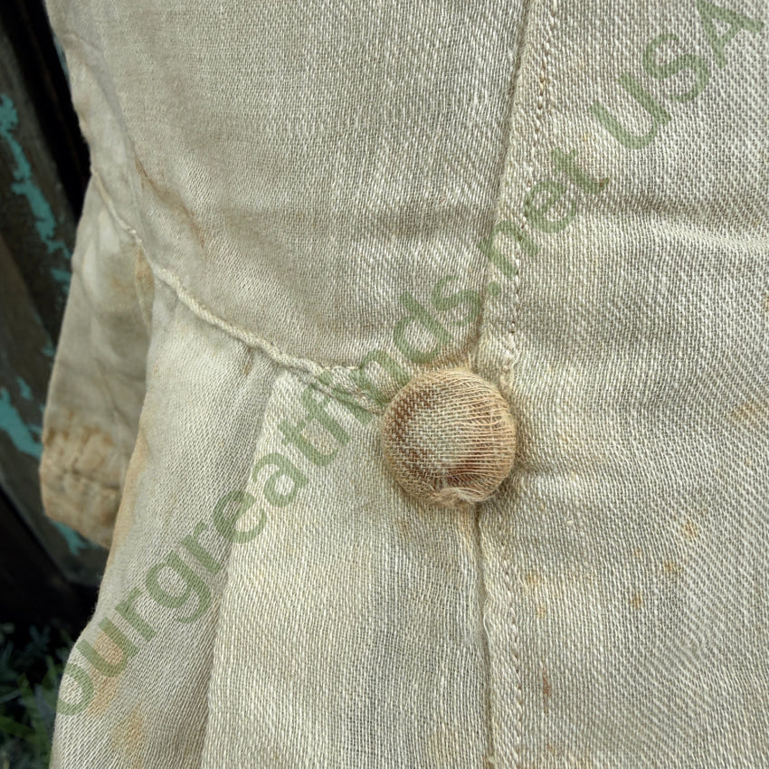 Antique Baby Dress Hand Embroidered Mother of Pearl Buttons antique baby dress