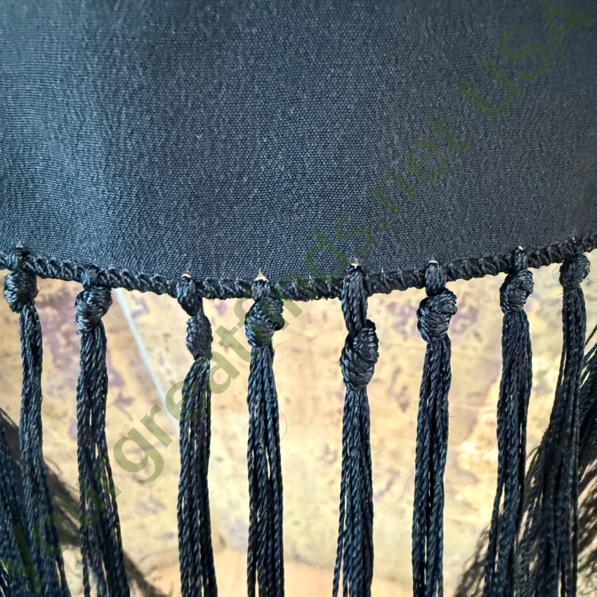 Antique Chinese Silk Hand Embroidered Piano Shawl shawl