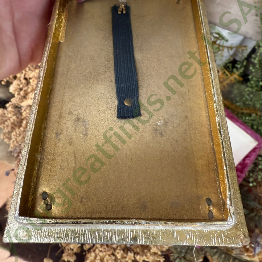 Antique Gold Filled Expansion Bracelet Earrings In Box Briggs Carmen bracelet earring set