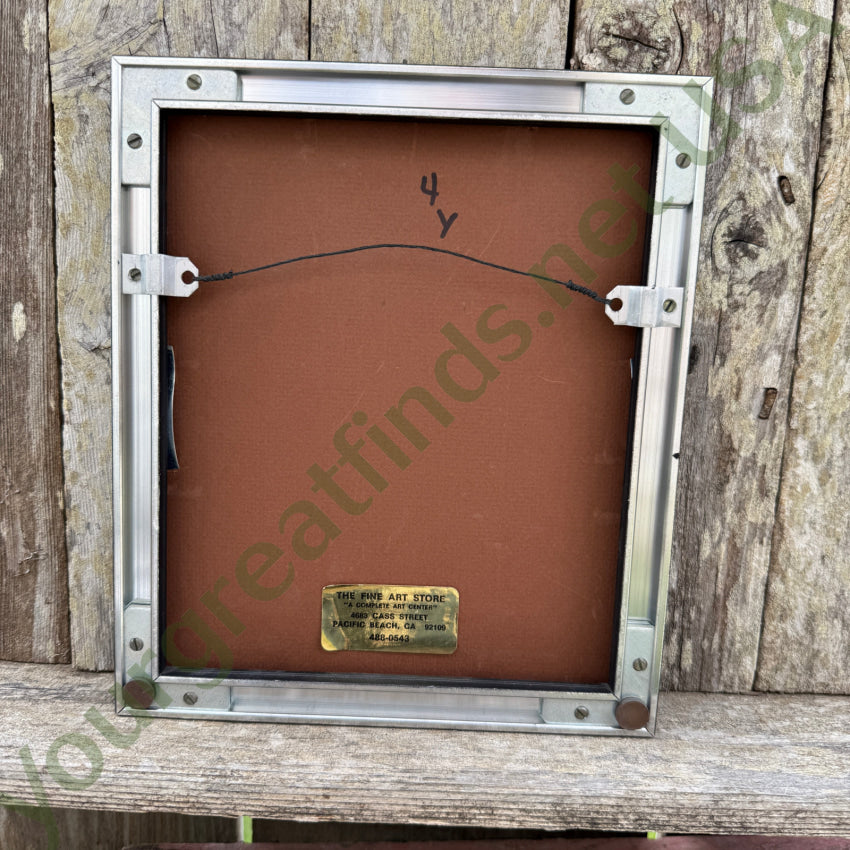 Antique Printed Muslin Child’s Alphabet Book Framed