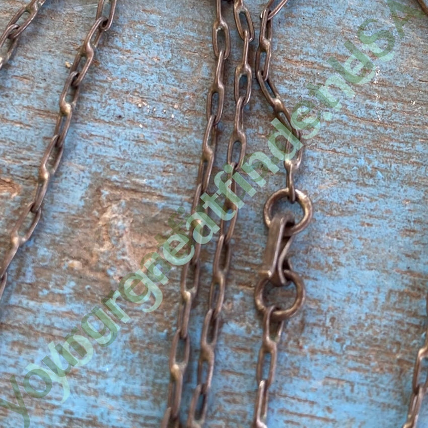 Antique Tarnished Sterling Silver Holy Cross Necklace Yourgreatfinds