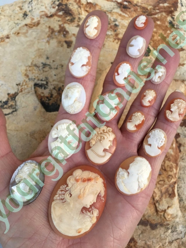 Antique Unset Cameo Hand-Carved Shell Yourgreatfinds