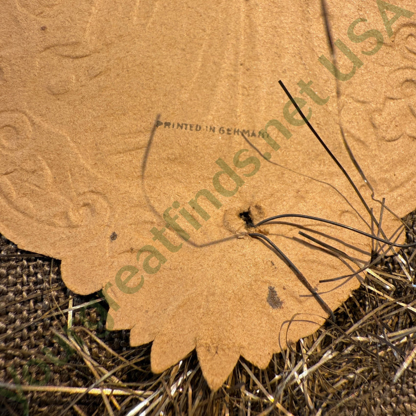 Antique Victorian Christmas Ornament Die-Cut Paper Angel Tinsel Germany christmas ornament