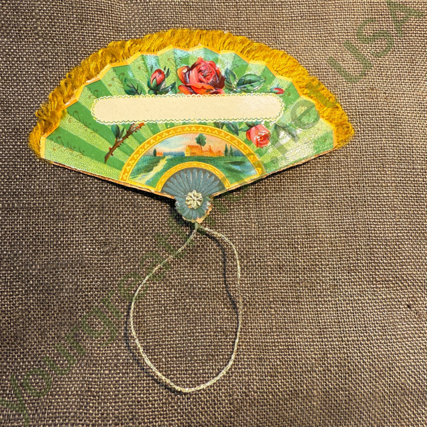 Antique Victorian Die-Cut 2 Sided Ornament