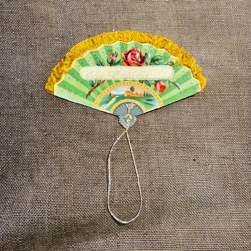 Antique Victorian Die-Cut 2 Sided Ornament